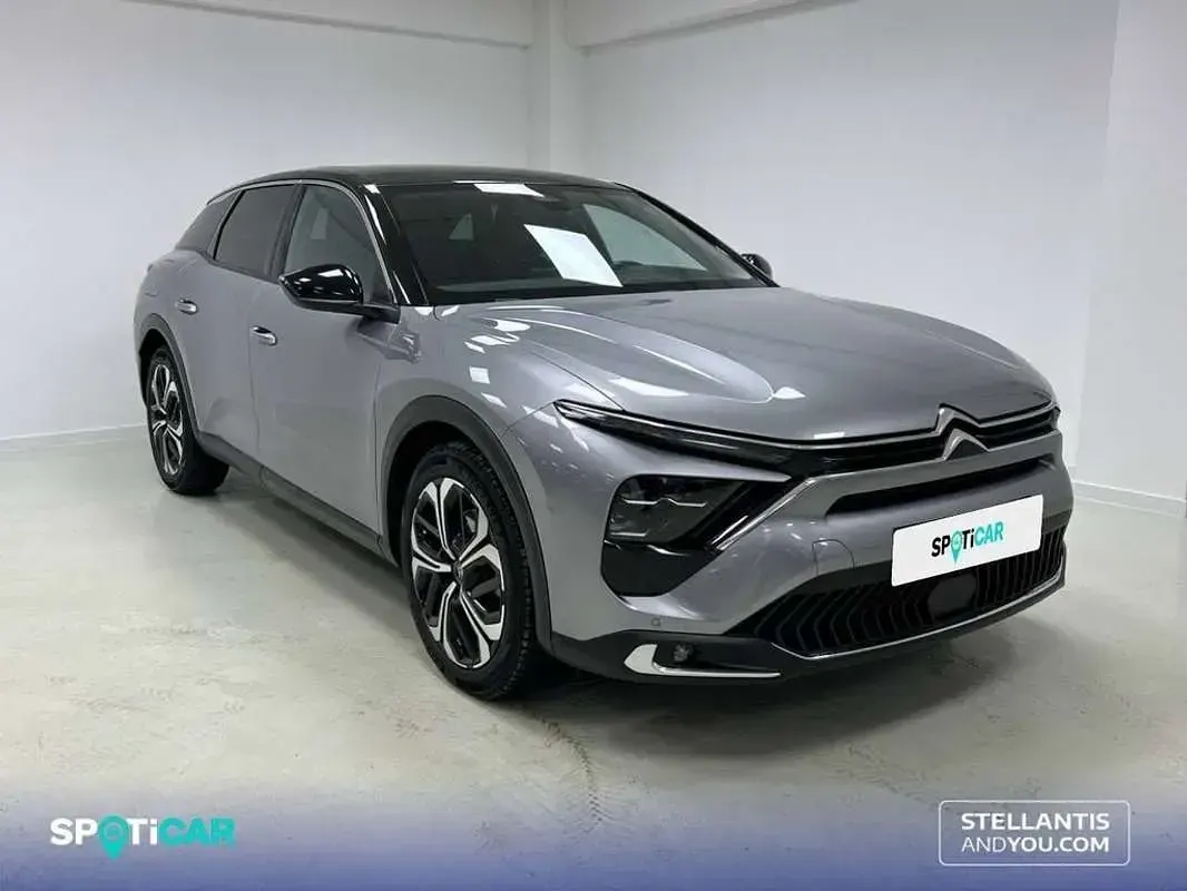 Usado Citroën C5 X PureTech 182 CV (133 kW) 2022 Gris Familiar