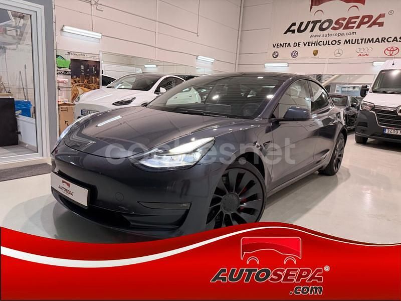Eléctrico Usado 2021 Tesla Model 3 Performance Berlina | 28.990 € (Buen precio) - Imagen 1/4