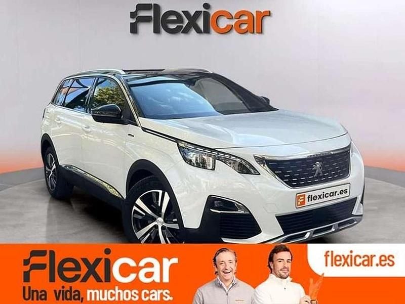 Blanco Usado 2020 Peugeot 5008 Style Monovolumen | 17.990 € (Buen precio) - Imagen 1/4