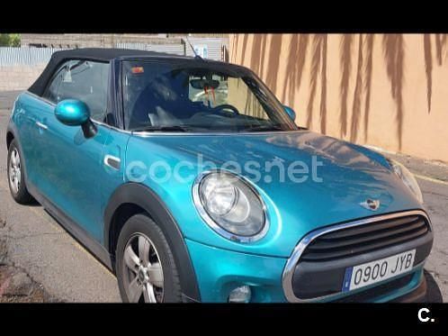 Usado Mini One Cabriolet 102 CV (75 kW) 2017 Azul Descapotable