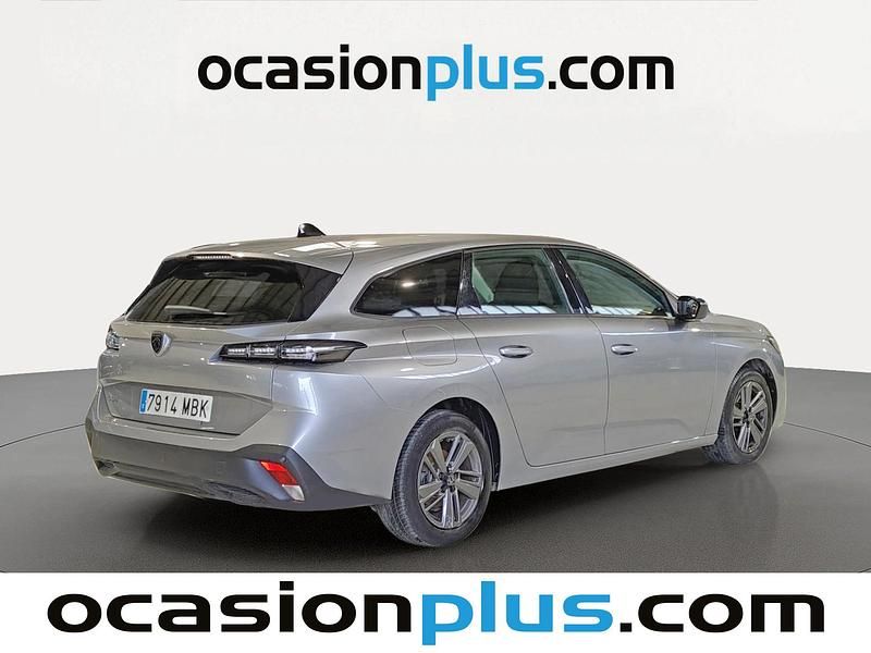 Usado Peugeot 308 SW Active 131 CV (96 kW) 2022 Gris Familiar