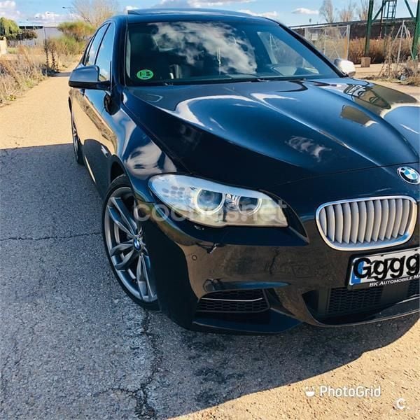 Usado BMW M550 381 CV (280 kW) 2013 Negro Berlina