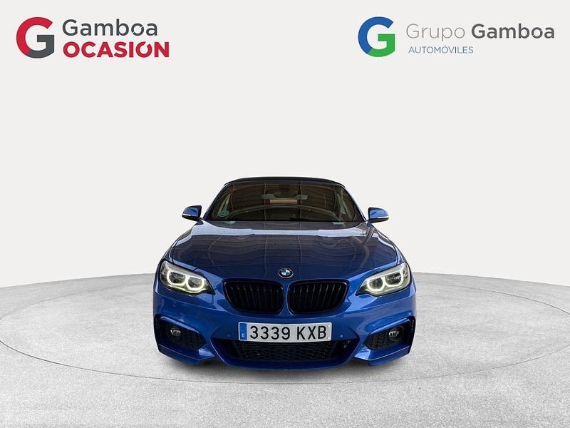 Usado BMW 218 150 CV (110 kW) 2019 Azul Descapotable