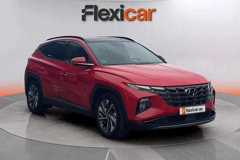 Rojo Usado 2022 Hyundai Tucson SUV | 20.690 € (Precio justo) - Imagen 1/4