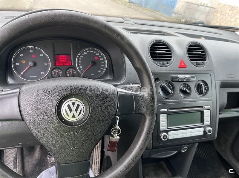 Usado VW Caddy 75 CV (55 kW) 2008 Naranja Monovolumen
