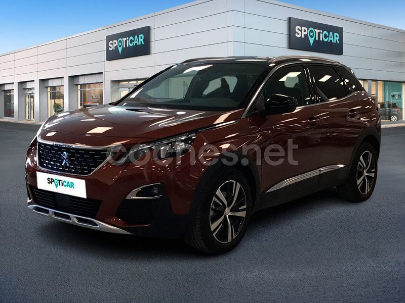 Marrón Usado 2019 Peugeot 3008 GT-line SUV | 19.990 € (Un poco caro) - Imagen 1/4
