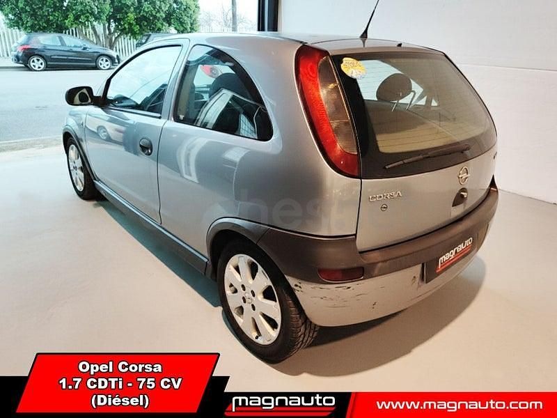 Usado Opel Corsa Edition 75 CV (55 kW) 2003 Gris / plata Utilitario