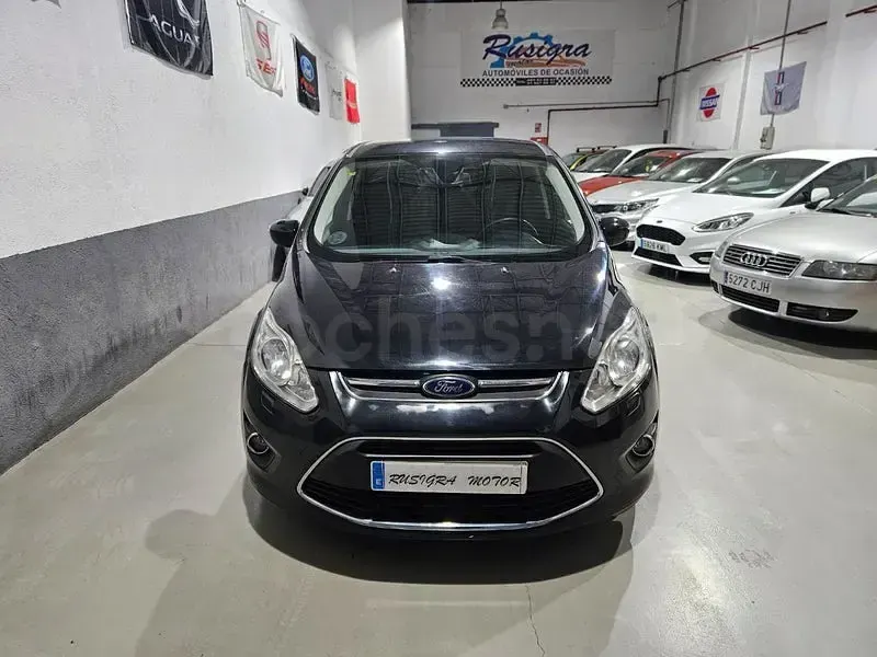 Usado Ford C-MAX Titanium 125 CV (91 kW) 2014 Negro Monovolumen
