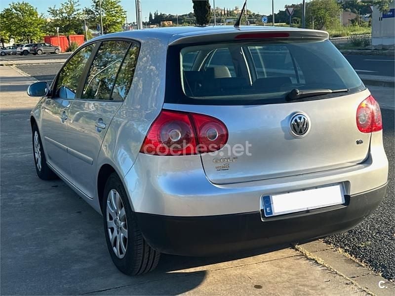 Usado VW Golf V Trendline 102 CV (75 kW) 2007 Gris / plata Berlina