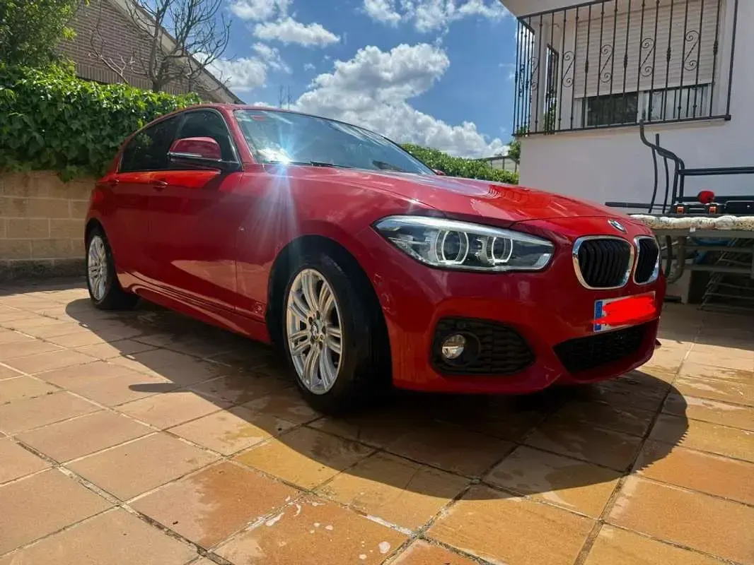Usado BMW 118 150 CV (110 kW) 2017 Rojo Utilitario