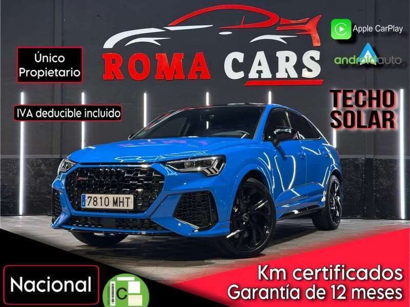 Azul Usado 2023 Audi RS Q3 Sportback Premium SUV | 58.990 € - Imagen 1/4