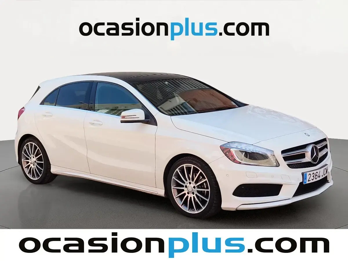 Usado Mercedes A200 AMG line 136 CV (100 kW) 2015 Blanco Utilitario