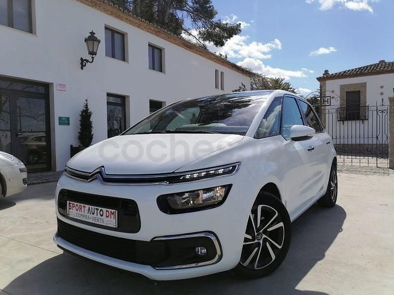 Usado Citroën C4 Picasso Shine 150 CV (110 kW) 2018 Blanco Monovolumen