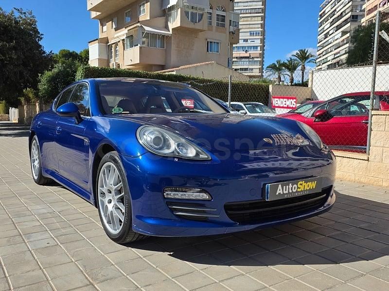 Usado Porsche Panamera 400 CV (294 kW) 2010 Azul Utilitario