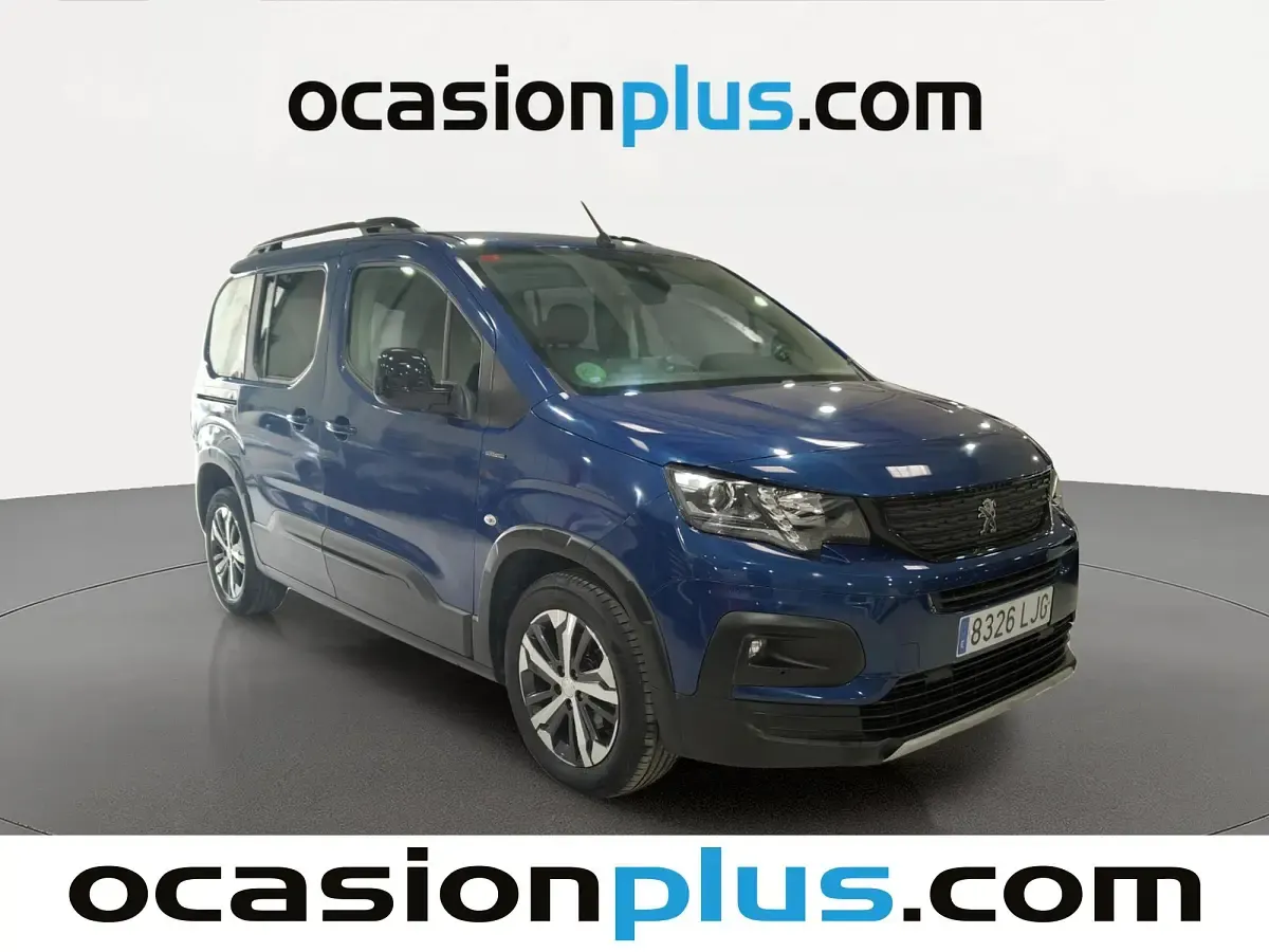 Begagnad Peugeot Rifter GT 130 HK (95 kW) 2020 Blå Minibuss