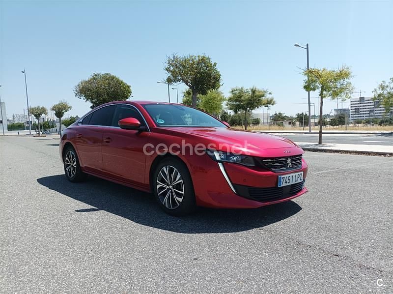 Rojo Usado 2021 Peugeot 508 Allure Berlina | 12.600 € (Super precio) - Imagen 1/4