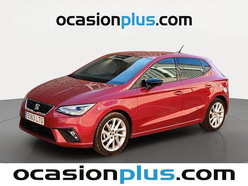 Rojo Usado 2021 Seat Ibiza FR Utilitario | 13.991 € (Precio justo) - Imagen 1/4
