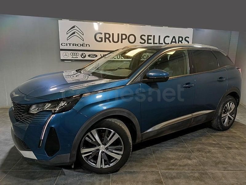 Usado Peugeot 3008 Allure 131 CV (96 kW) 2021 Azul SUV