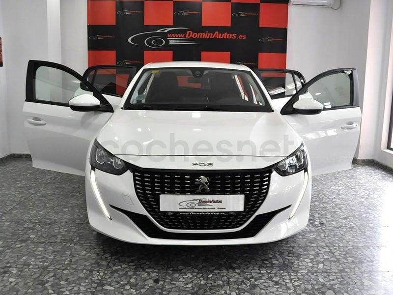Usado Peugeot 208 Active 100 CV (73 kW) 2021 Blanco Utilitario