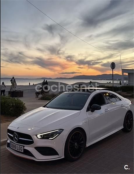 Usado Mercedes CLA200 156 CV (114 kW) 2019 Blanco Berlina