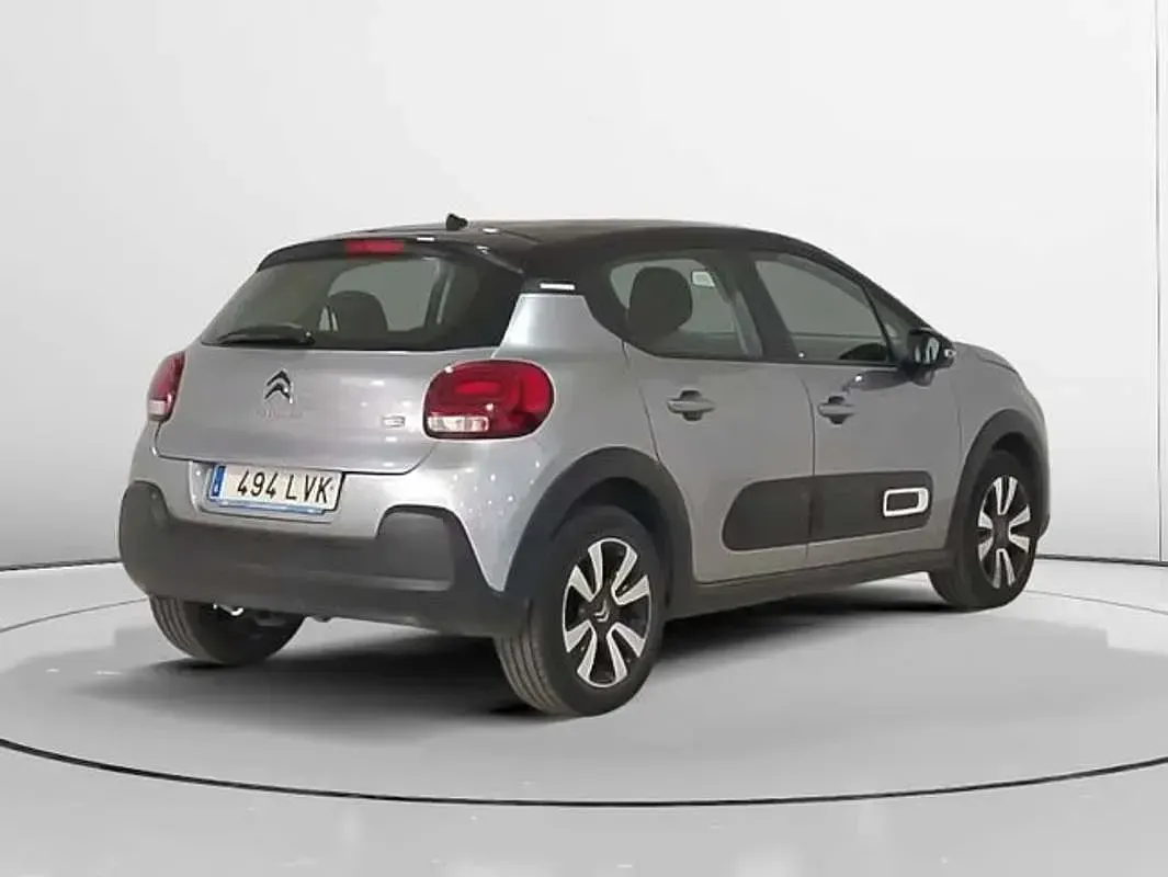 Usado Citroën C3 Feel 83 CV (61 kW) 2021 Gris Utilitario