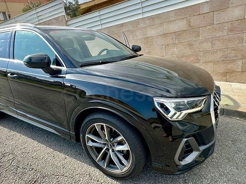 Usado Audi Q3 S-Line 150 CV (110 kW) 2019 Negro SUV