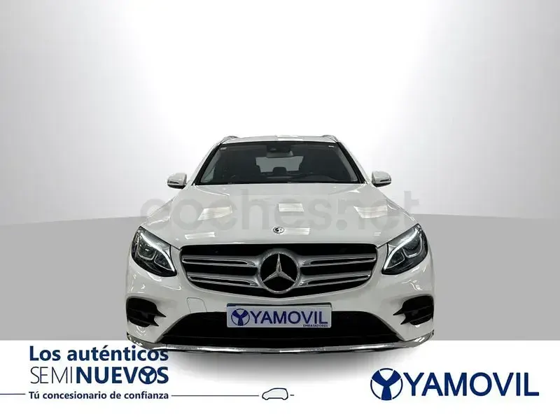 Usado Mercedes GLC220 170 CV (125 kW) 2018 Blanco SUV