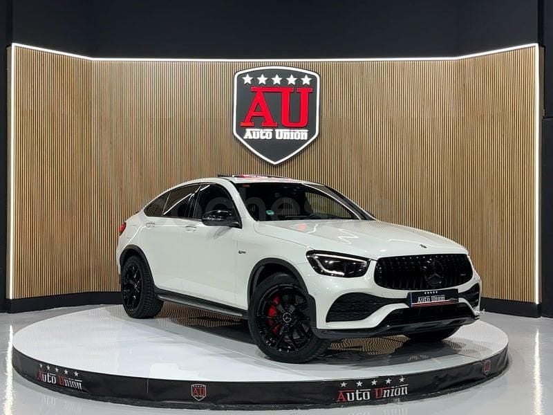 Usado Mercedes GLC43 AMG 390 CV (286 kW) 2020 Blanco Coupe