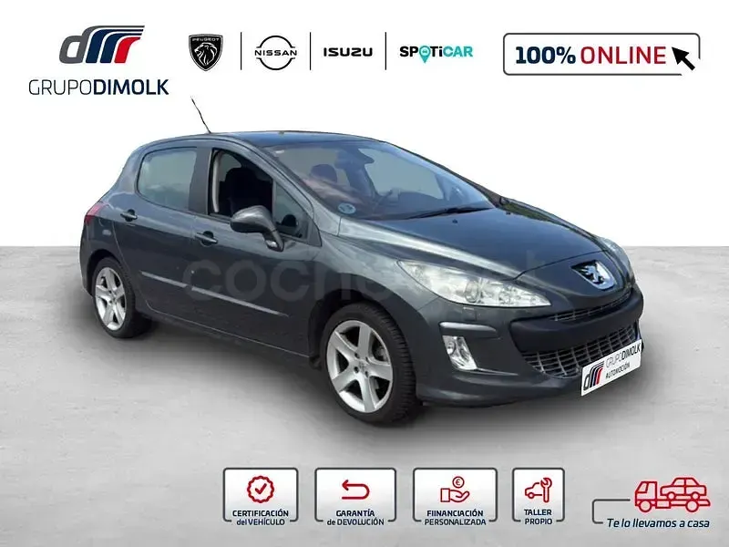 Usado Peugeot 308 Premium 120 CV (88 kW) 2007 Gris / plata Utilitario