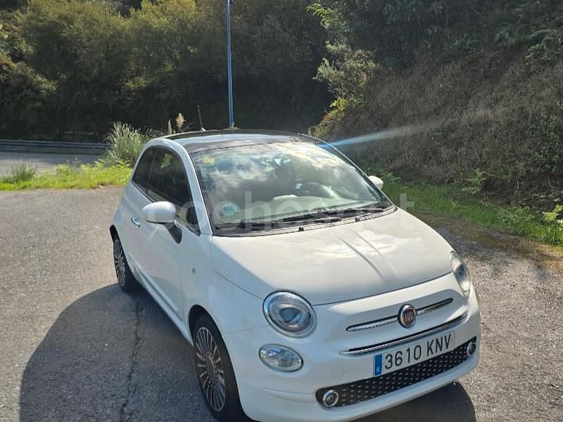 Usado Fiat 500 Lounge 69 CV (50 kW) 2018 Blanco Berlina