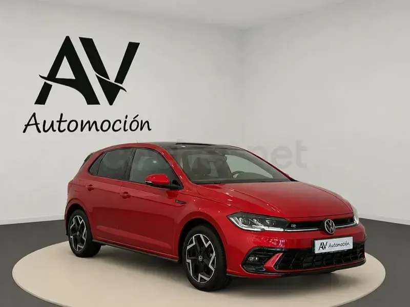 Nuevo VW Polo R-line 95 CV (69 kW) 2026 Rojo Utilitario
