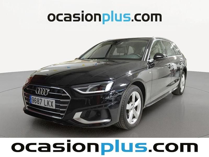 Negro Usado 2020 Audi A4 Advanced Plus Familiar | 25.446 € (Precio justo) - Imagen 1/4