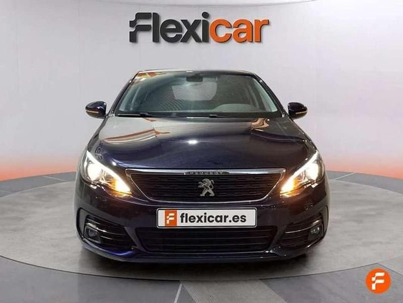 Usado Peugeot 308 Style 131 CV (96 kW) 2020 Azul Utilitario