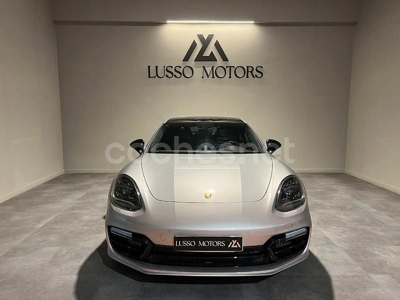 Usado Porsche Panamera Turbo 520 CV (382 kW) 2015 Gris / plata Berlina