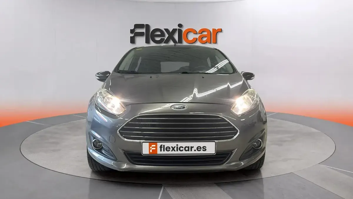Usado Ford Fiesta Trend 75 CV (55 kW) 2017 Gris Utilitario