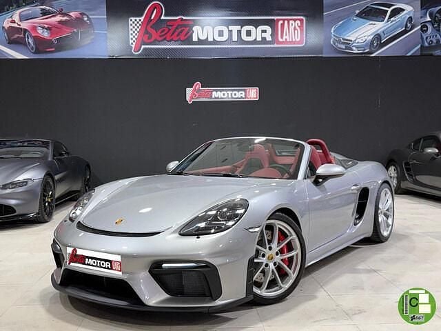 Gris / plata Usado 2023 Porsche Boxster Spyder Descapotable | 134.990 € - Imagen 1/4