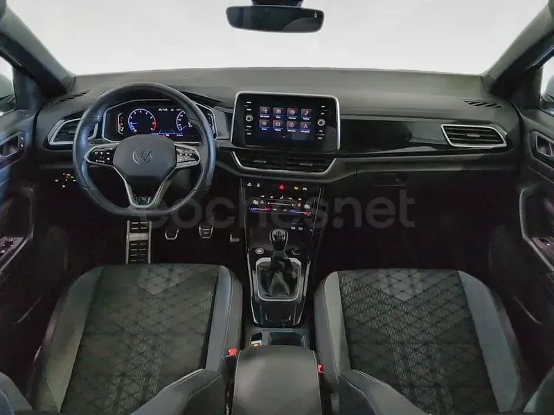 Usado VW T-Roc R-line 150 CV (110 kW) 2022 Blanco SUV