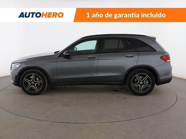 Usado Mercedes GLC200 AMG line 163 CV (119 kW) 2020 Gris SUV