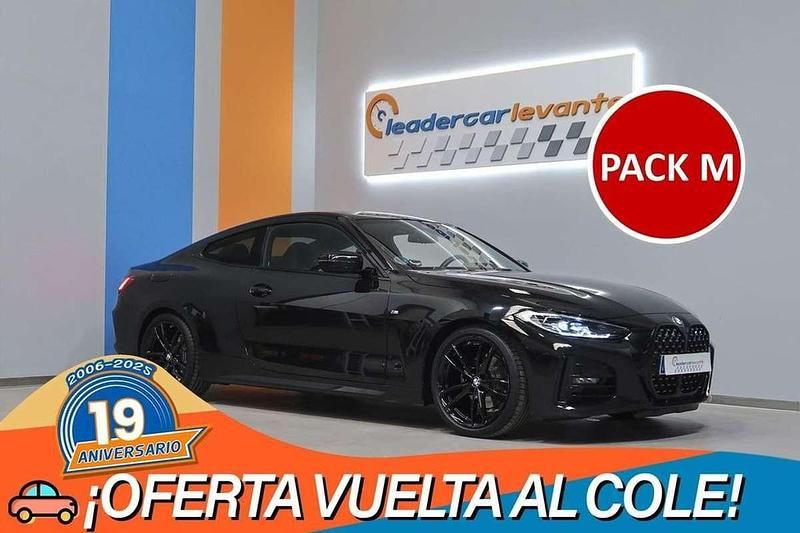 Negro Usado 2022 BMW 420 Coupe | 38.900 € (Precio justo) - Imagen 1/4