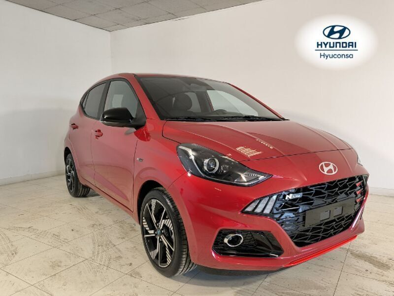 Rojo Nuevo 2025 Hyundai i10 N Line Utilitario | 17.700 € (Precio justo) - Imagen 1/4