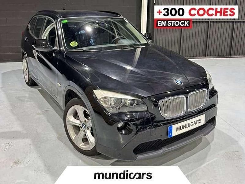 Usado BMW X1 204 CV (150 kW) 2011 Negro SUV