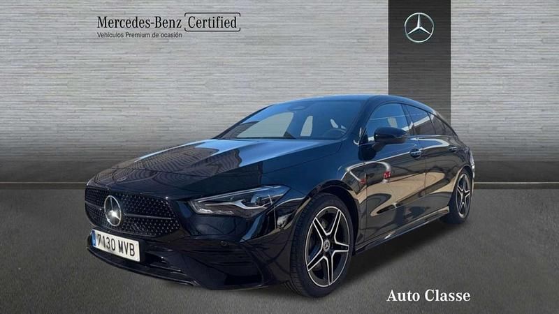 Negro noche Usado 2024 Mercedes CLA200 Shooting Brake AMG line Familiar | 36.900 € (Precio justo) - Imagen 1/4