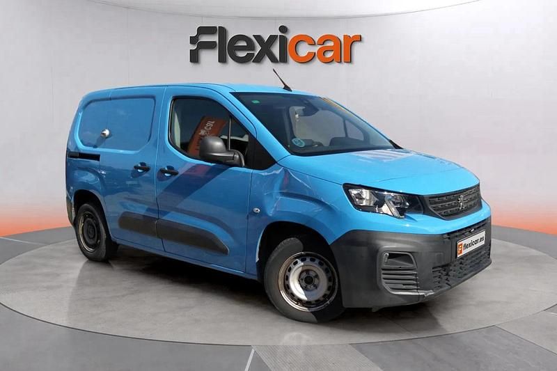 Azul Usado 2019 Peugeot Partner Premium Van | 9490 € (Buen precio) - Imagen 1/4