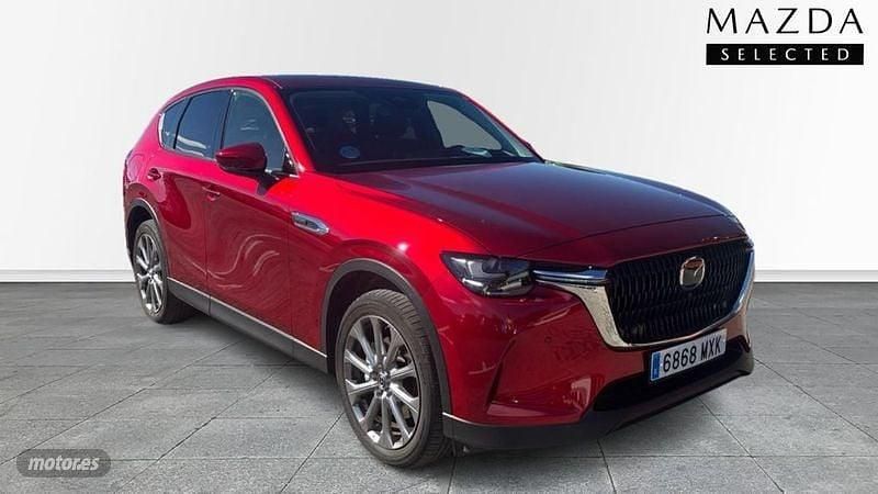 Rojo Usado 2024 Mazda CX-60 Exclusive-Line SUV | 45.631 € - Imagen 1/4