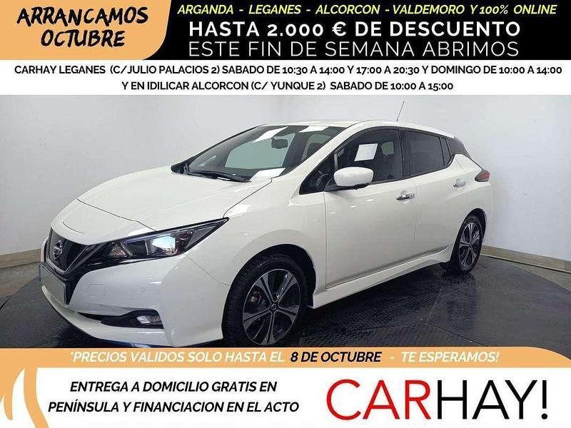 Blanco Usado 2020 Nissan Leaf N-Connecta Utilitario | 15.990 € (Precio justo) - Imagen 1/4