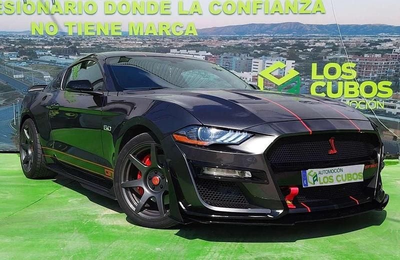 Gris Usado 2021 Ford Mustang GT Fastback Coupe | 46.999 € (Precio justo) - Imagen 1/4