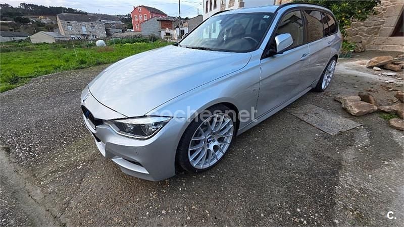 Usado BMW 325 218 CV (160 kW) 2015 Gris / plata Familiar