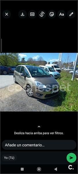 Usado Citroën C4 Picasso Exclusive 112 CV (82 kW) 2011 Beige Monovolumen
