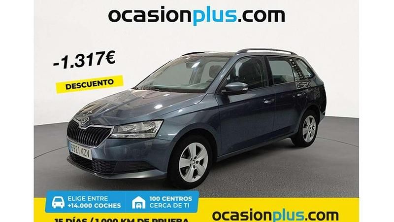 Gris Usado 2019 Skoda Fabia Ambition Familiar | 9173 € (Buen precio) - Imagen 1/4