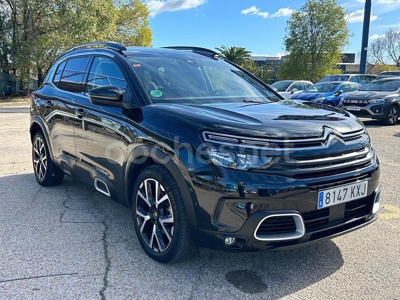 Negro Usado 2019 Citroën C5 Aircross Feel SUV | 14.500 € (Buen precio) - Imagen 1/4